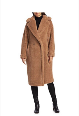 MAX MARA Teddy Bear Icon Coat In Camel Size XS Orig. $4490 NWT | eBay