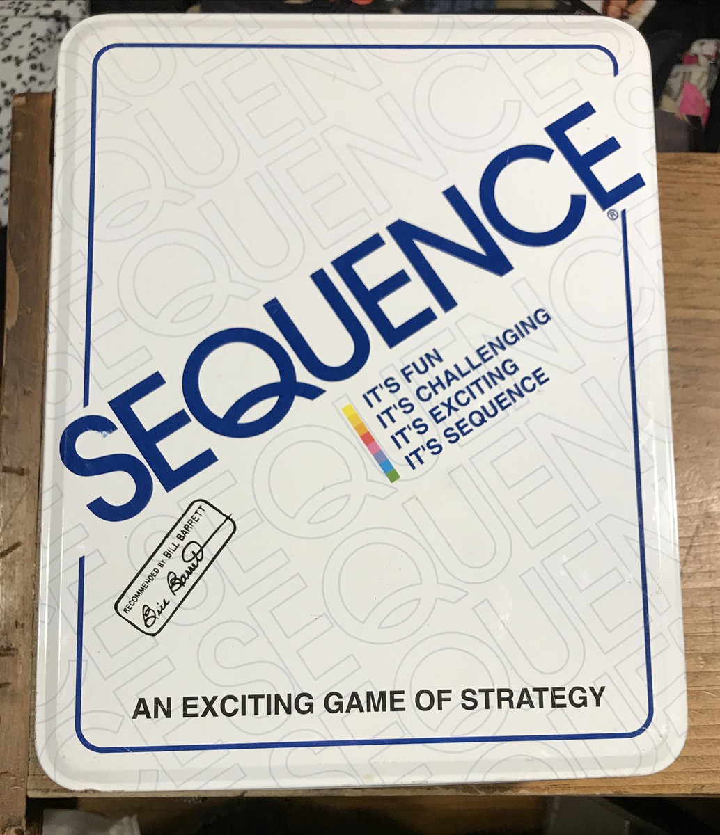 jax SEQUENCE Card Game In Metal Box | eBay