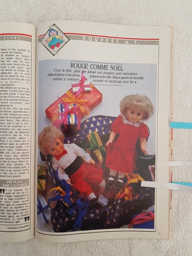 MODES ET TRAVAUX N°1021 12/1985 Mode Couture Tricot Poupée Loisirs créatifs - Picture 7 of 12