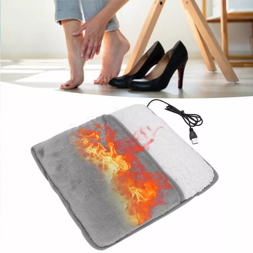 Electric Foot Warmer Foot Heated Pad Therapeutic Pain Relief Winter Heating Mat - Picture 11 of 12