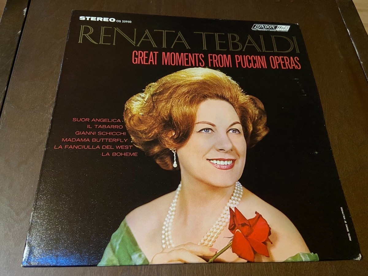その他 LP Renata Tebaldi Best Of Tebaldi OS25729 LONDON US Vinyl /00260 Renata Tebaldi – The Best Of Tebaldi – Vinyl (LP