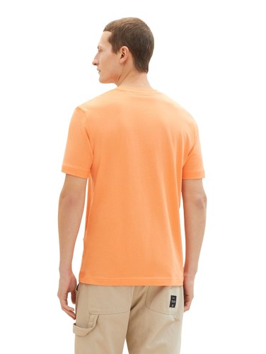 TOM TAILOR Camiseta Hombre Logo - Regular Fit S M L XL XXL 3XL Azul Blanco Gris - Imagen 28 de 75