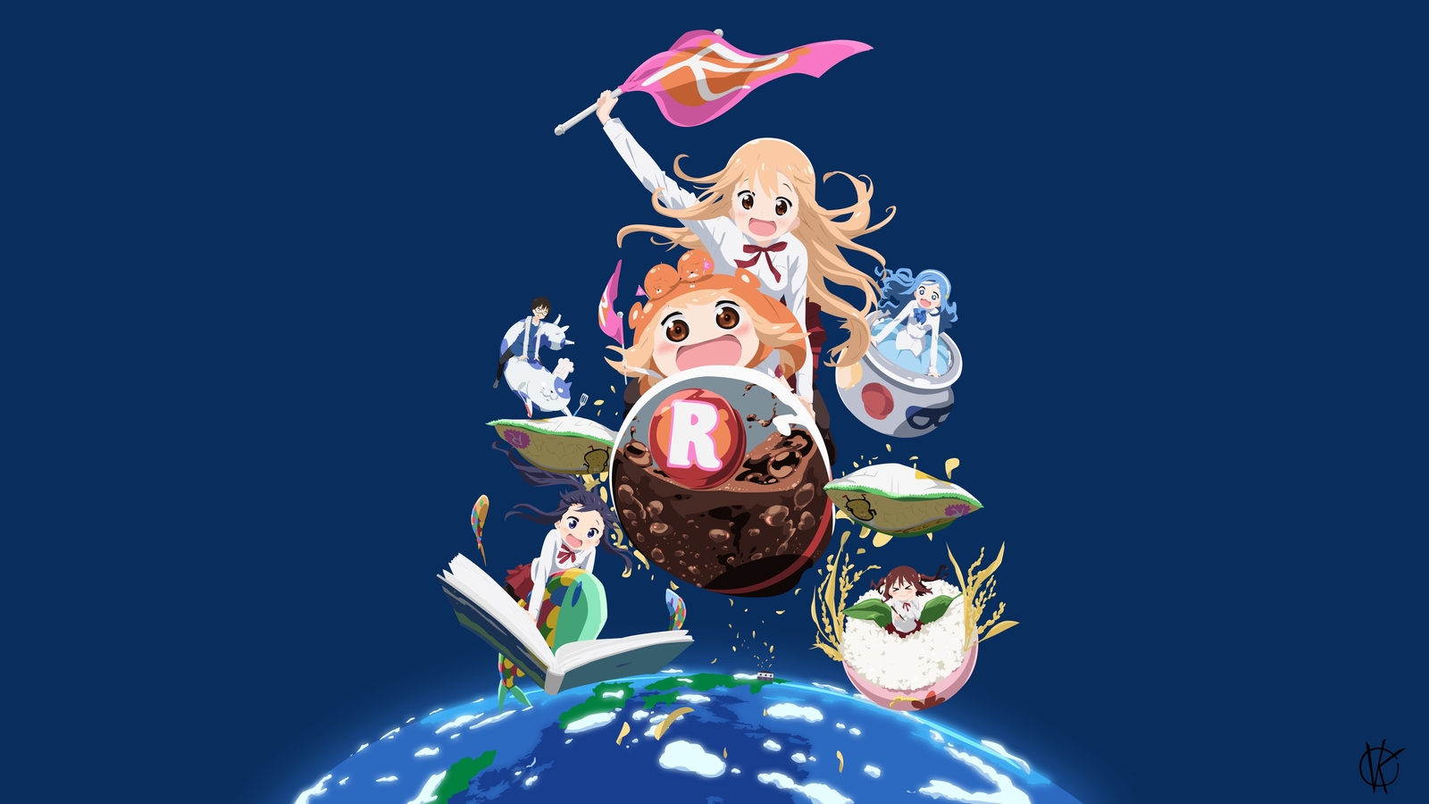 Anime Himouto Umaru Chan  Gaming Mat Desk 46857