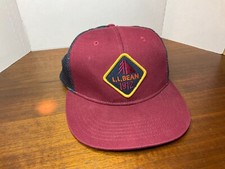 LL Bean 1912 Mesh Trucker Adjustable Hat Cap Hunt Camp Fish Men Women