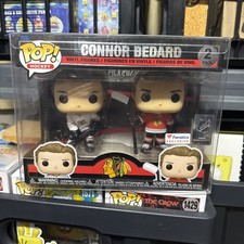 Connor Bedard Chicago Blackhawks NHL Funko POP! 2-Pack Fanatics Exclusive