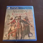 Assassin's Creed Chronicles (Sony PlayStation 4, 2016) case and game