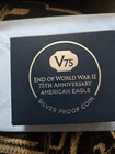 2020 End of World War II WW2 75th Anniversary American Eagle Silver Proof Coin