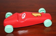 DDR Plastik Rennauto 17cm lang, im Bestzustand (61)