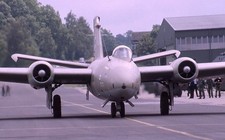 Kodachrome Slide XH131 Canberra PR9 Royal Air Force Florennes 2002 (D3)