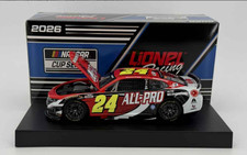 NEW William Byron 24 2026 All Pro Cincinnati 1:24  1:64 Diecast Set Bundle