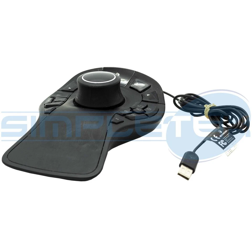3Dconnexion 3DX-600043 Spacemouse Pro Wired USB Mouse For Design Refurbished - Image 2 of 4