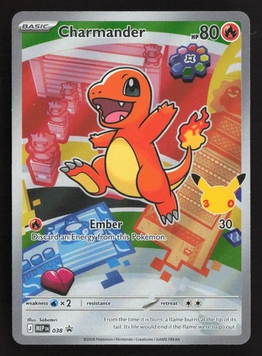 Pokémon TCG First Partner Illustration - Charmander #038