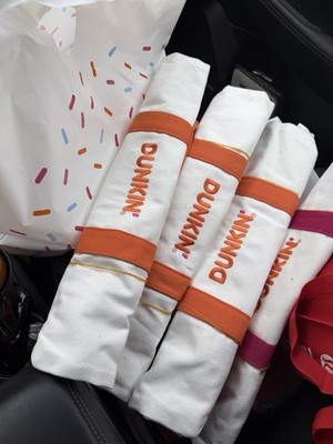 Dunkin Donut 2026 Totes Limited Edition Collectible New pink straps only