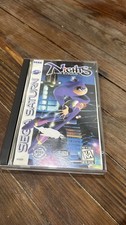 Nights Into Dreams Sega Saturn w manual TESTED