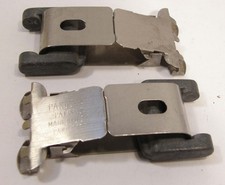 VINTAGE LOT 2 PAKOSNAP DARKROOM FILM DEVELOPING WEIGHT CLIPS STAINLESS STEEL