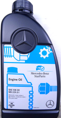 Mercedes Benz MB 229.51 5W-30 Motoröl 5W30 Genuine Engine Oil 1Liter Original