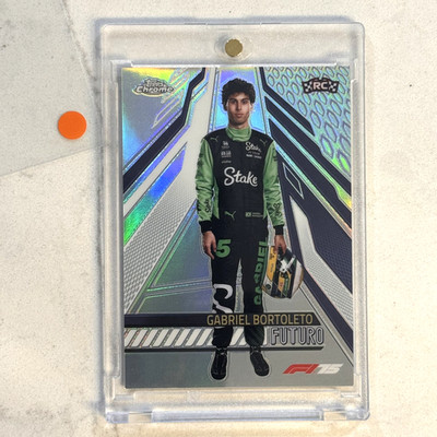 2025 Topps Chrome Formula 1 F1 GABRIEL BORTOLETO Futuro Case Hit SSP