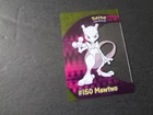 2000 Topps Pokemon Series 2 Clear PC5 #150 Mewtwo Chase Card TV Animation