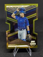 2023 Elite Extra Edition Aspirations Die-Cut Blake Mitchell Gold /24