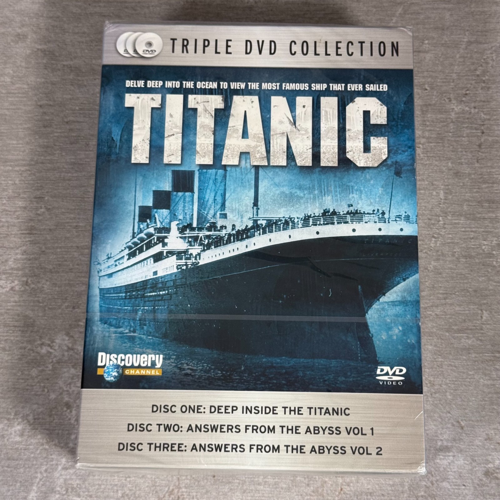 Titanic Triple DVD Collection Box Set - NEW Sealed Discovery Channel Documentary