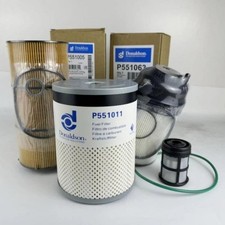 Set Oil & Fuel Filter Kit For Freightliner DD...