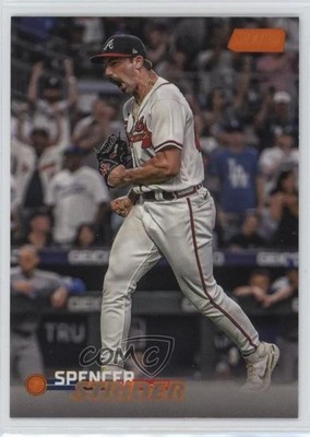 2023 Topps Stadium Club Orange Foil 84/199 Spencer Strider #192 08vx