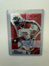 2021-22 Upper Deck Allure - Jeff Petry #50 Red Rainbow Autographs (AU)