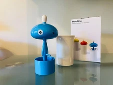 Alessi Pisellino Swab Dispenser Blue