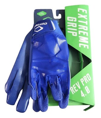 Cutters Rev Pro 4.0 Extreme Grip Football Receiver Gloves - Size XL