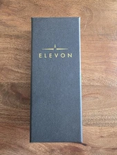 Elevon Sabre Leather Band Watch  W/ Date ELE 121-1 (Mens Watch)