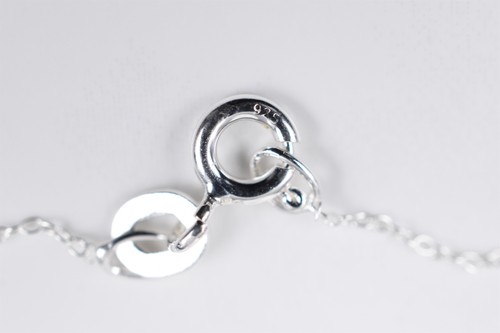 Sterling Silver Blue Goldstone Dog Pendant with 18 in Chain Sparkle - Picture 2 of 14