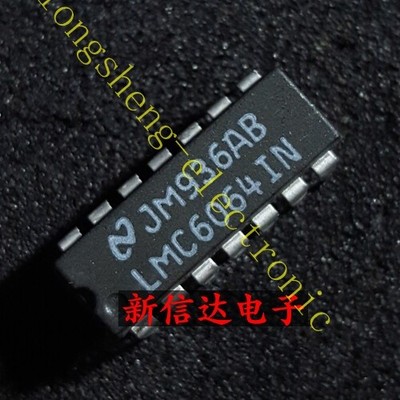 1PCS LMC6064IN     Quad Micropower Operational Amplifier DIP14 *vv