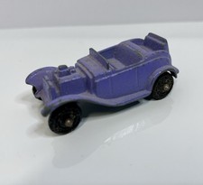 Antique Vintage USA Made Tootsie Purple Roadster