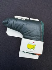 2025 Masters Tournament Premium Black Leather Links and Kings Blade Putter Cover