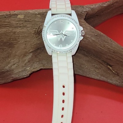 TM & C DC Comics WOW9034SPCR Wonder Woman Quartz Women's Watch Untested 
