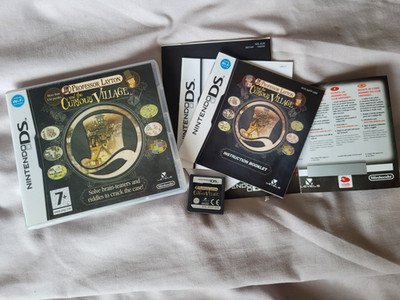 Professor Layton and the Curious Village Nintendo DS Spiel