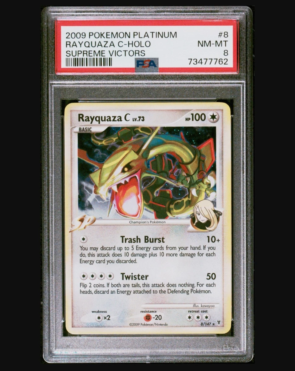 Rayquaza Pokémon TCG Holo Rare Individual Collectible Card Game