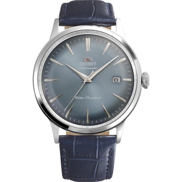 Automatisch Herrenuhr Orient Bambino Classic RA-AC0030L30B Leder Blau-image