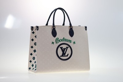 LOUIS VUITTON ONTHEGO GM streng limitiert BODRUM Jacquard Tufted