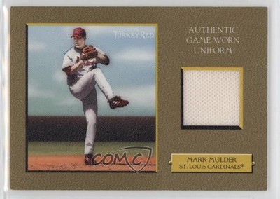 2005 Topps Turkey Red Relics Gold 2/25 Mark Mulder #TRR-MM e6p
