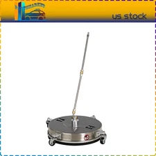 16.5'' Pressure Washer Surface Cleaner 4000PSI Power Washer Cleaner w/ Wheels