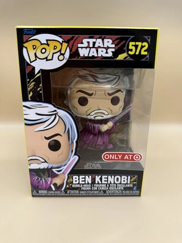 Funko Pop! Star Wars: Ben Kenobi #572 - Target (Exclusive) w/Protector