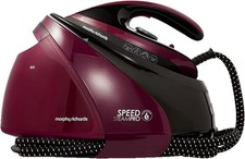 Image of Morphy Richards Speedsteam Steam Generator In Purple 3000w 332102