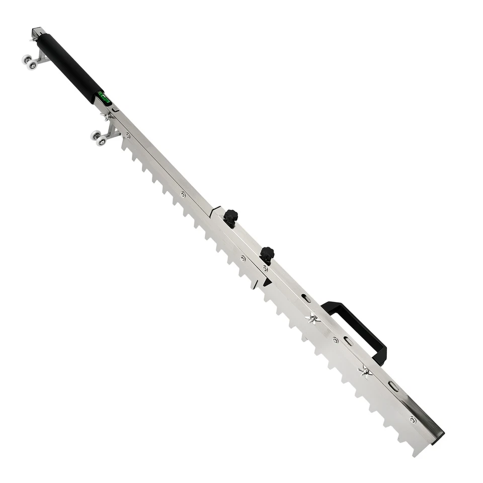 Floor Tile Leveling Paving Tool Adjustable Flat Sand Screed Mortar Trowel Tool - Image 3 of 4