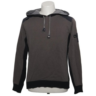 4Wards, Kapuzenpullover, Größe: M, Grau/Blau, Einfarbig, Herren #TjS