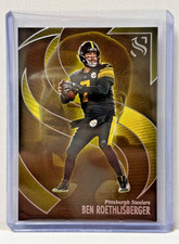 2025 Panini Silhouette Ben Roethlisberger Steelers QB Legend Color Match #47