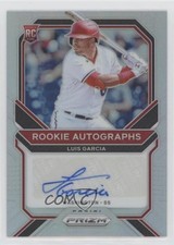 2021 Panini Prizm Rookie Silver Luis Garcia V #RA-LVG Auto 7m3