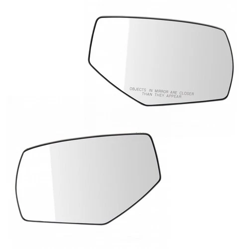 Door Mirror Glass Set-Manual Heated Spotter Glass 2 Piece Mirror Glass Set TRQ