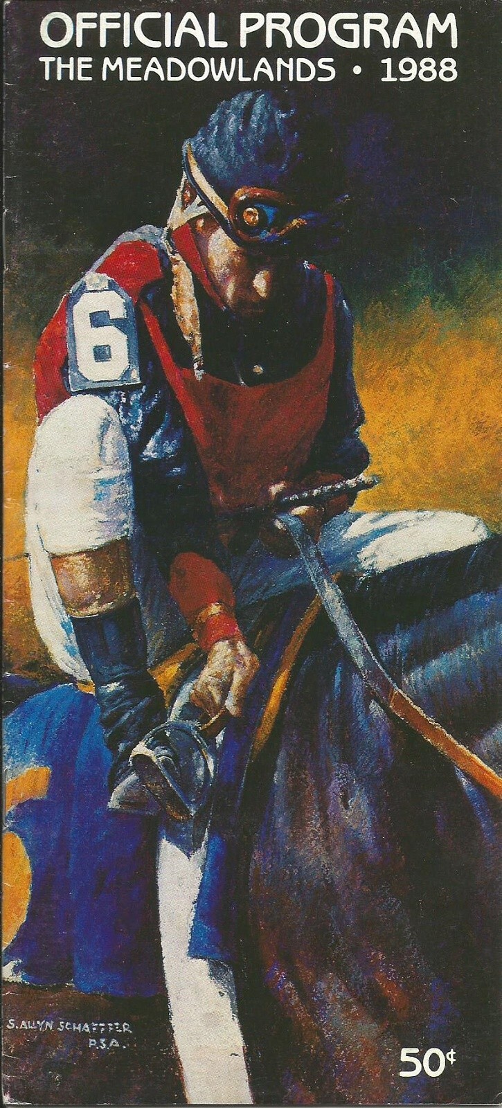 1988 November 11th the meadowlands program MINT Chief Pennekeck