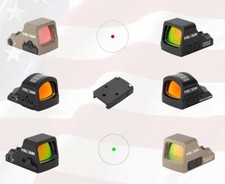 Holosun 407 - Choose Your 407C/407K Pistol Red/Green Dot Enclosed Reflex Sight